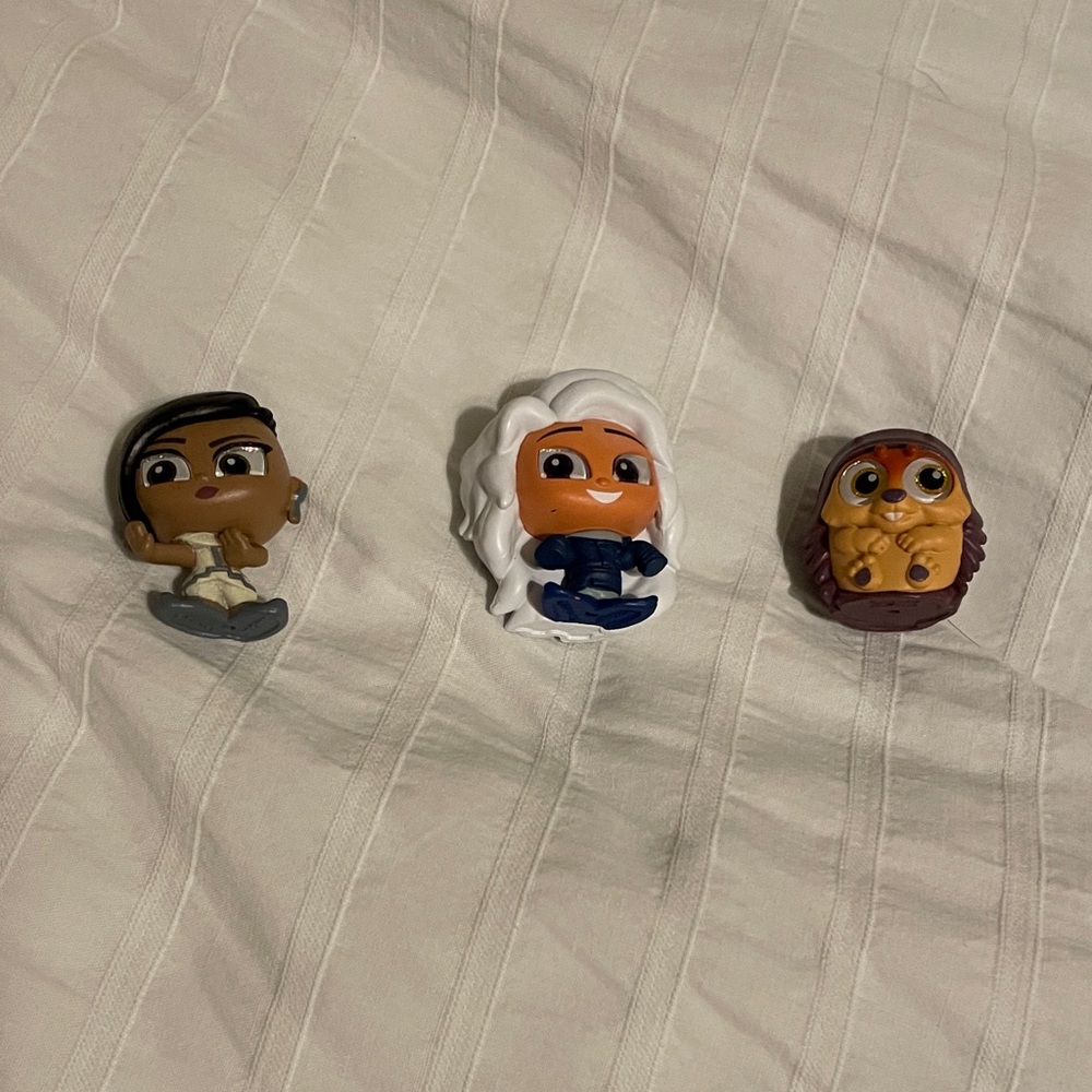 Disney Doorables set of 3 from Raya and the Last Dragon New